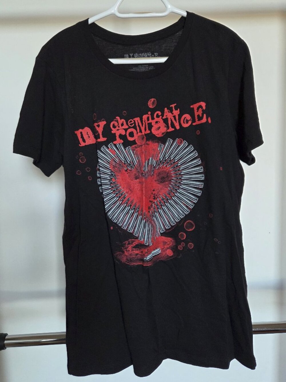 Hot Topic MCR Bullet Heart T-shirt